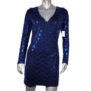 Charlotte Russe Royal Blue Sequin Dress